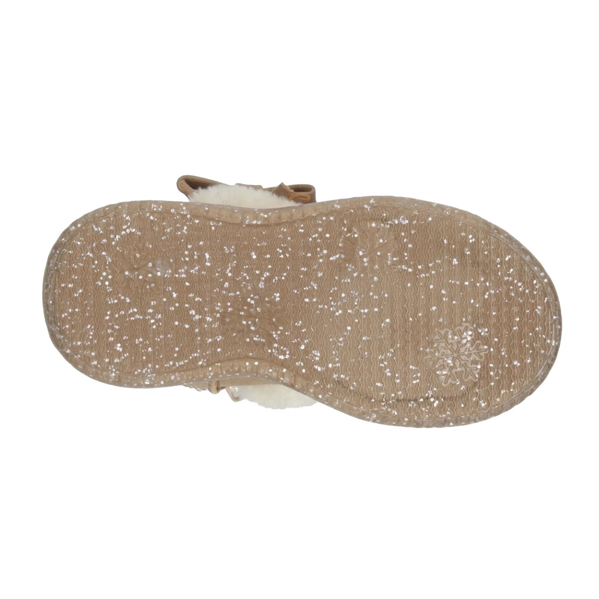 Bota Paressi Niña Café Casual Peluche Infantil T15-18, foto 9 de 10