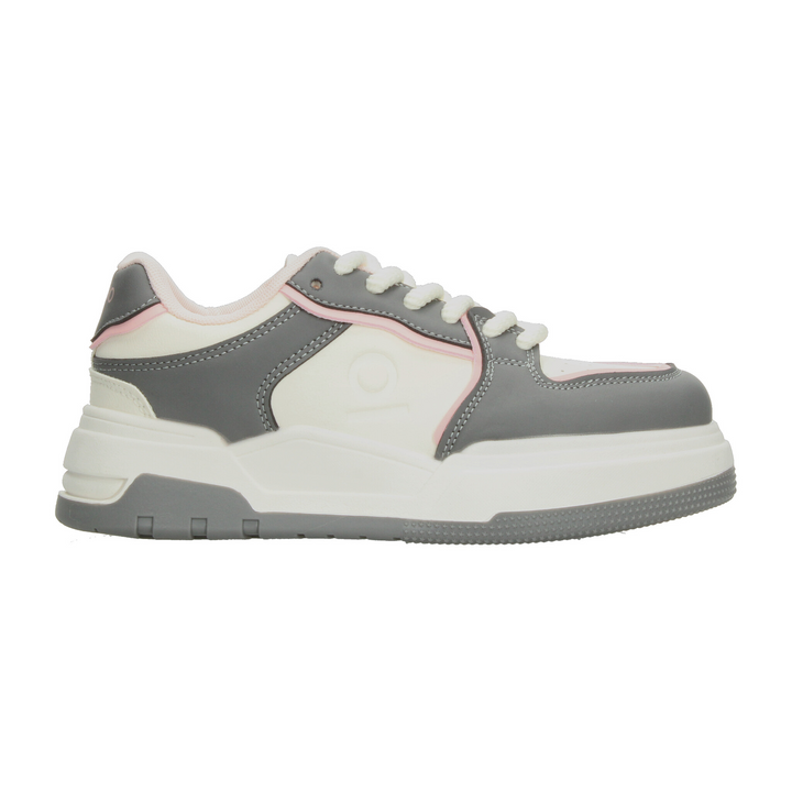 Tenis Ozono Dama Gris Casual para Mujer