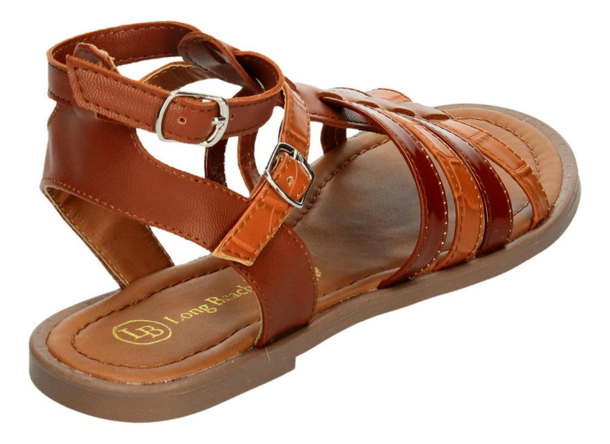 Sandalias Long Beach Para Mujer 182 Cafe [lbe95], foto 5 de 10
