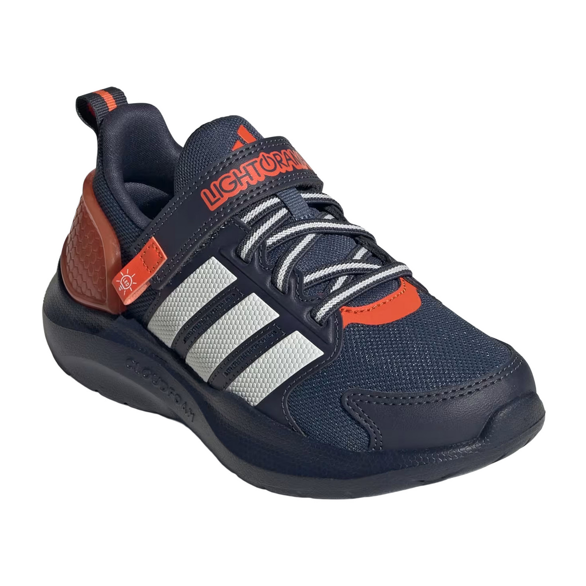 Tenis Adidas Lightorama Niño Gris Deportivo Luz Led Infantil T16-22, foto 10 de 10