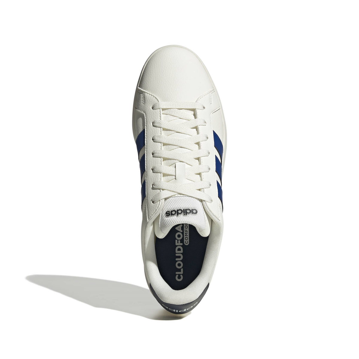 Tenis Adidas Grand Court Base 3.0 Hombre Blanco Casual Cinta Caballero, foto 7 de 10
