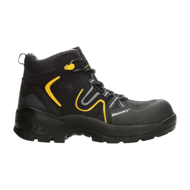 Bota Discovery Hombre Negro Industrial Para Caballero