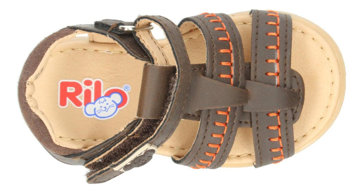 Sandalias Rilo Para Niño 3051-750 Cafe [ril44], foto 9 de 10