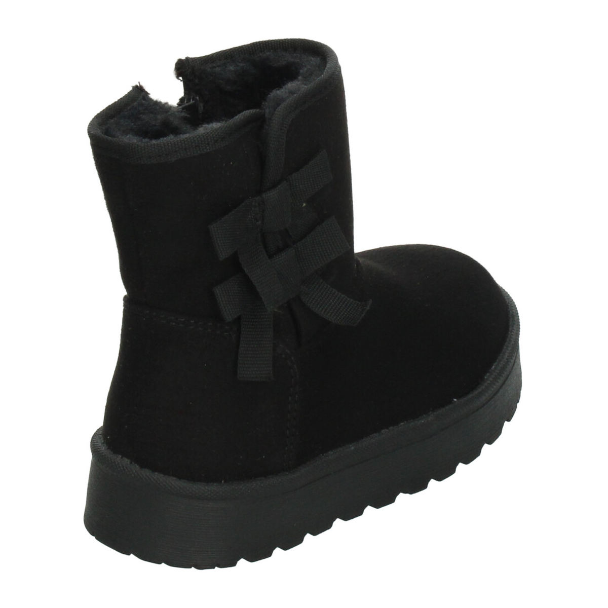 Bota Vavito Niña Negro Invierno Peluche Casual Infantil T18-22, foto 3 de 10