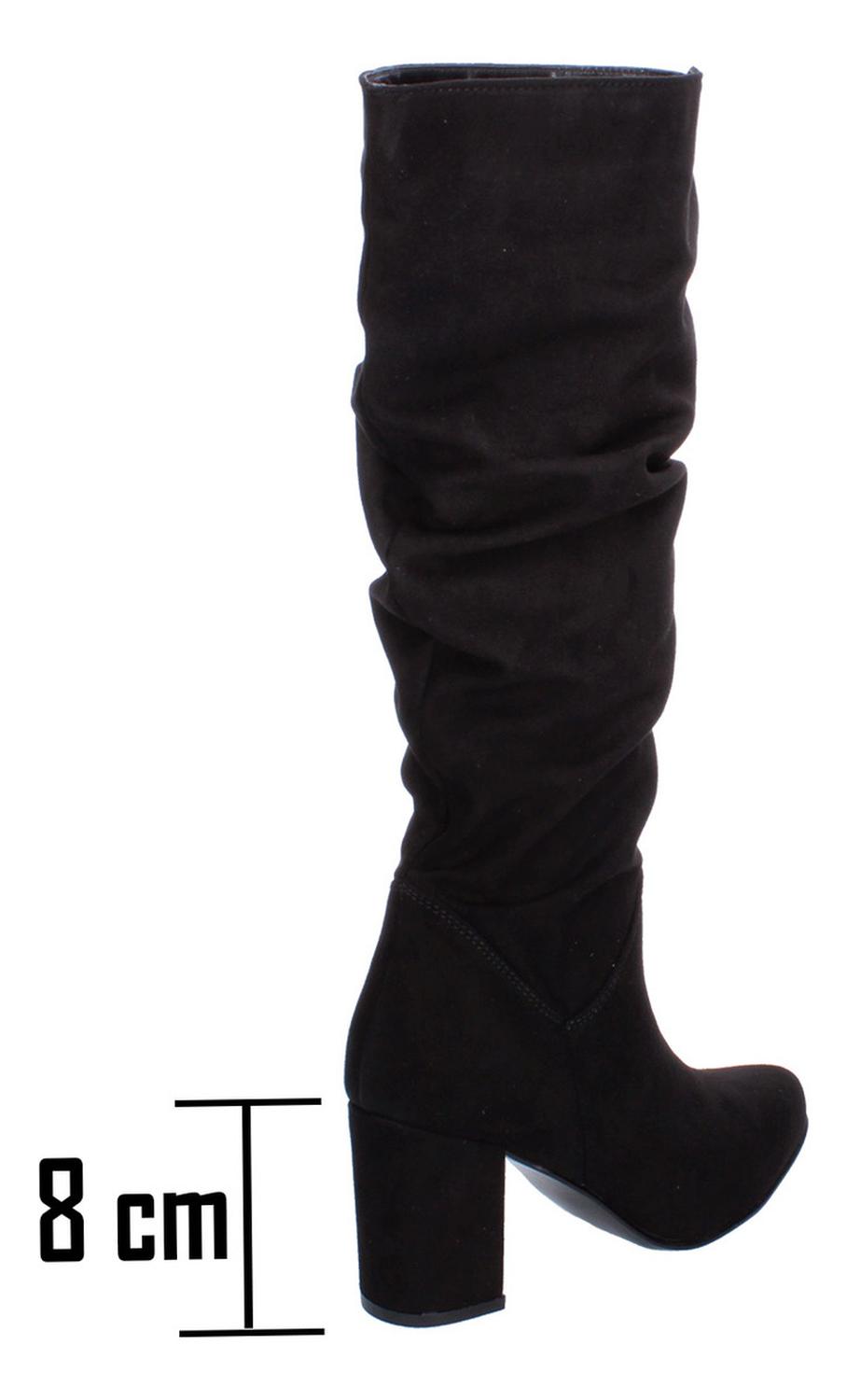 Bota Rojo Cereza Negro Para Mujer [rce58], foto 4 de 10