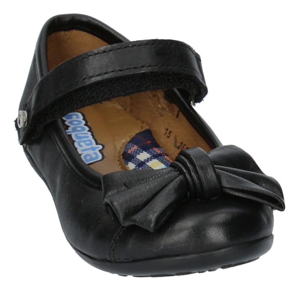 Zapato Escolar Coqueta Para Niña 31108-a Negro [cta843], foto 4 de 8