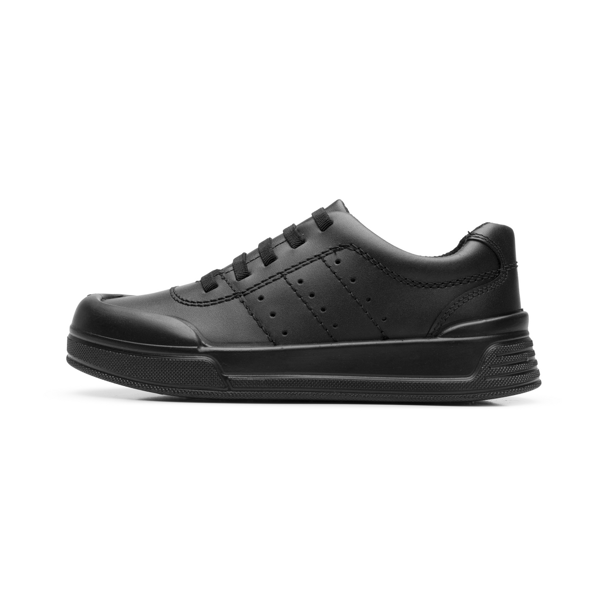Zapato Flexi Niño Negro Escolar Cintas Infantil T17-22, foto 4 de 10