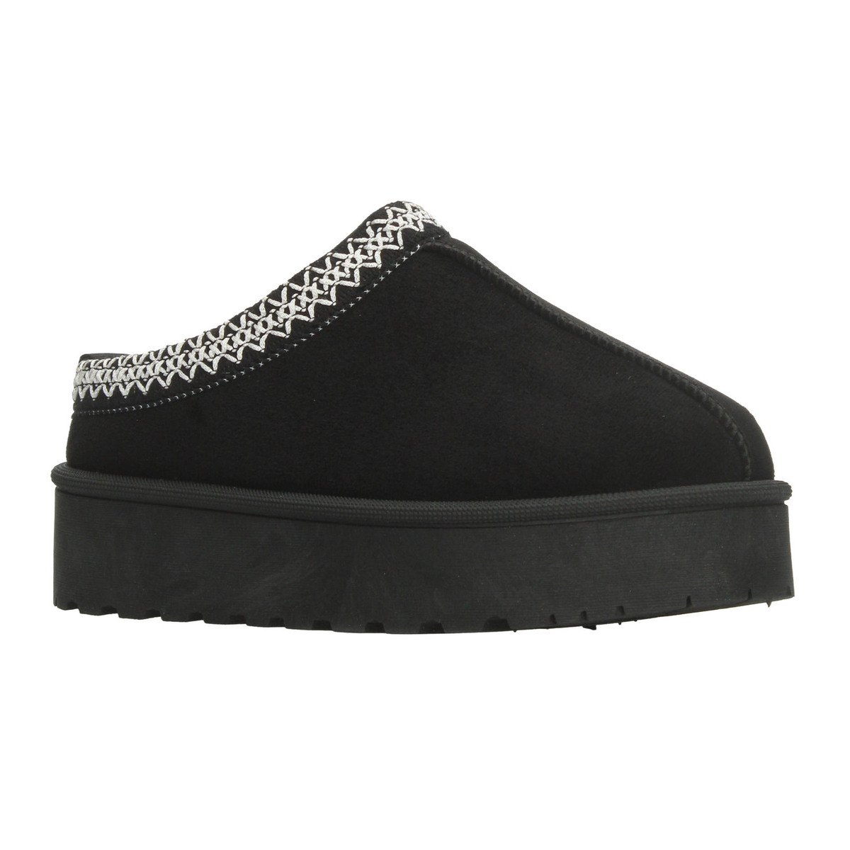 Zapato Perugia Dama Negro Zueco Casual Pantufla Plataforma Mujer, foto 2 de 10