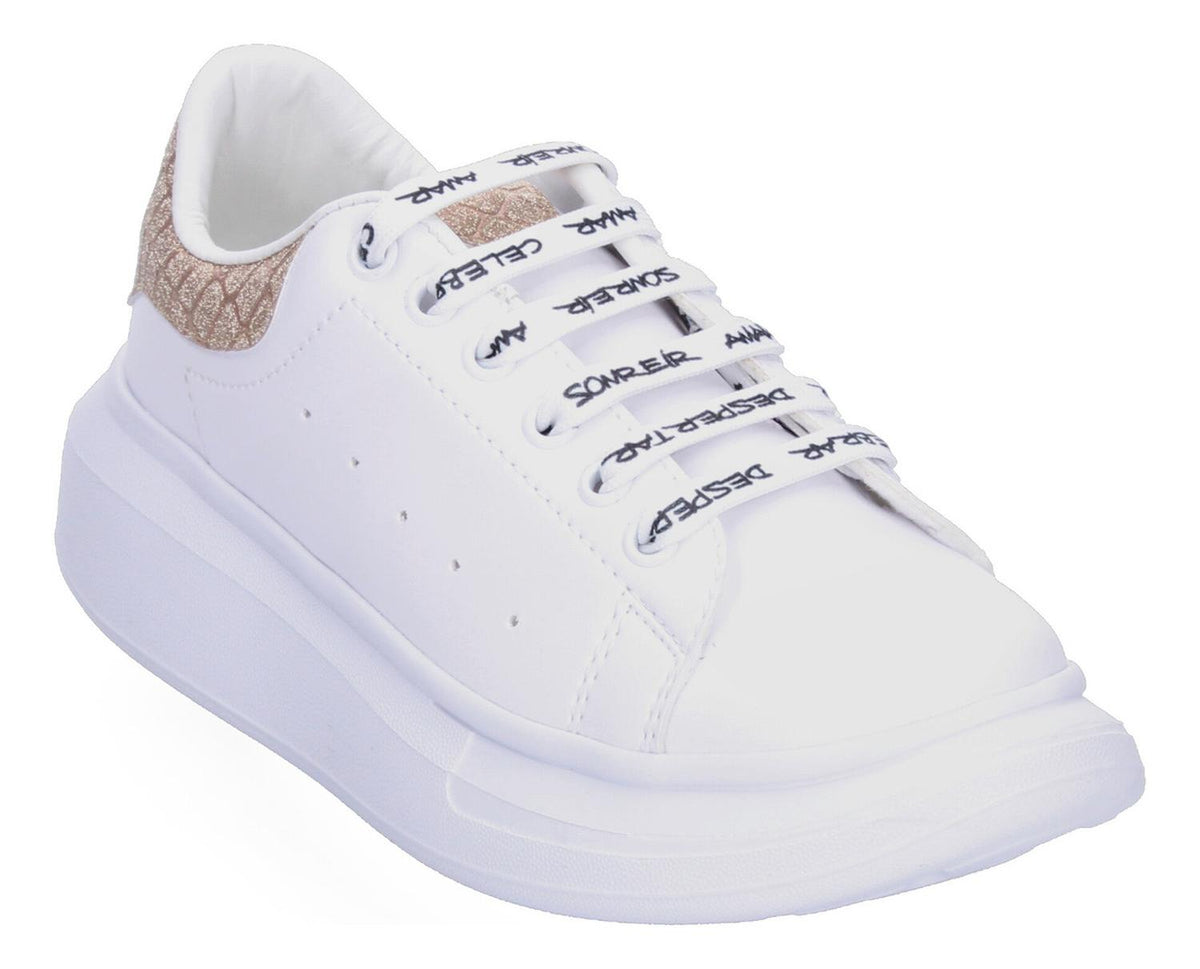 Tenis Gosh Blanco Ajuste De Cintas Para Mujer, foto 2 de 8