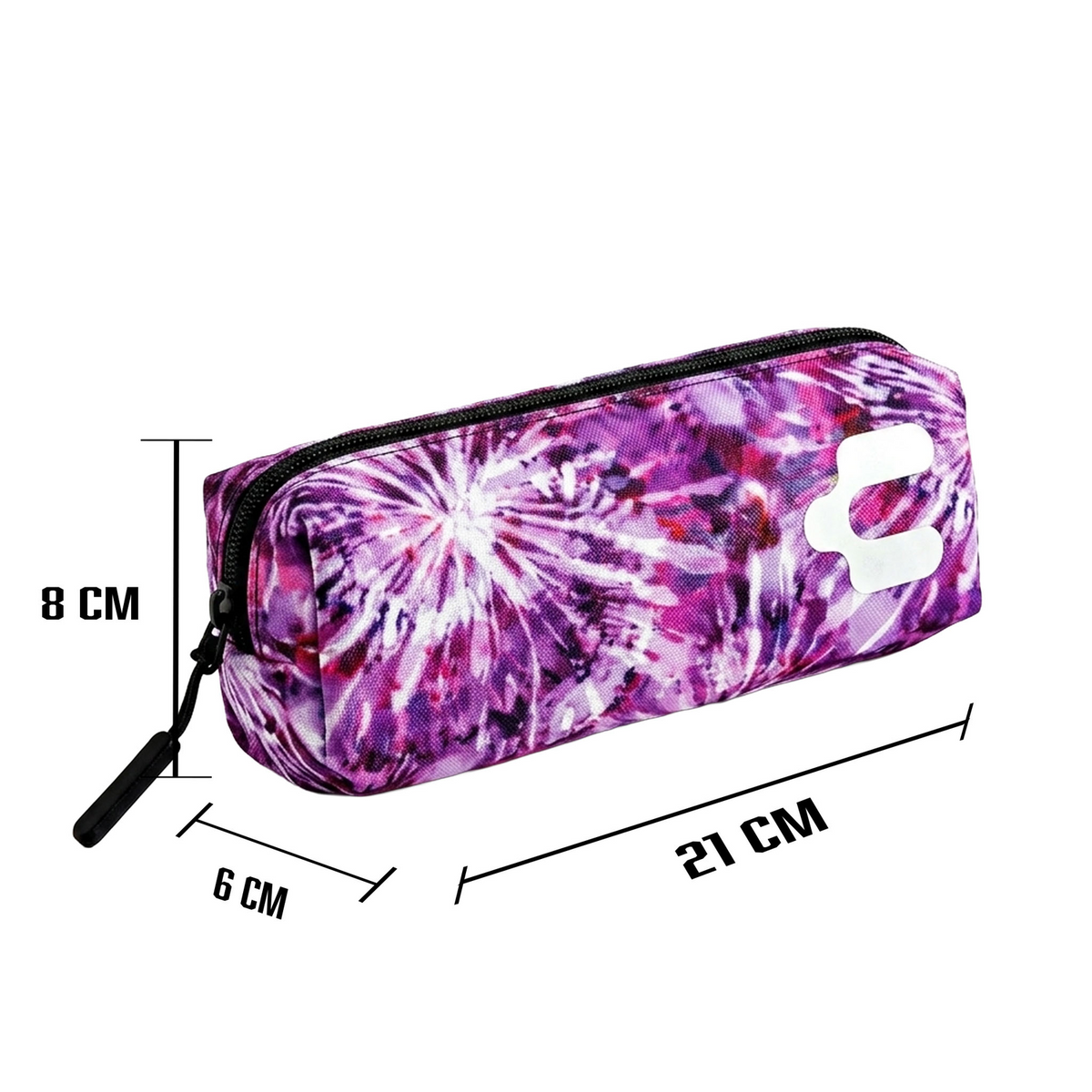 Mochila Charly Tie-Dye Niña Morada Escolar Lonchera Infantil, foto 8 de 10