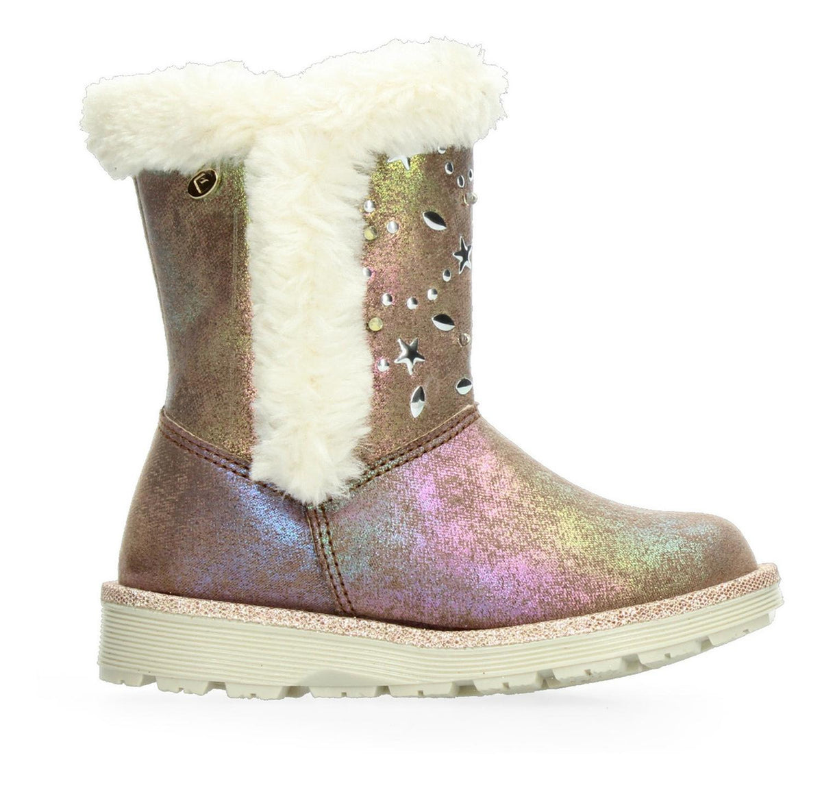 Bota Coqueta Beige Para Niña [cta953], foto 1 de 10