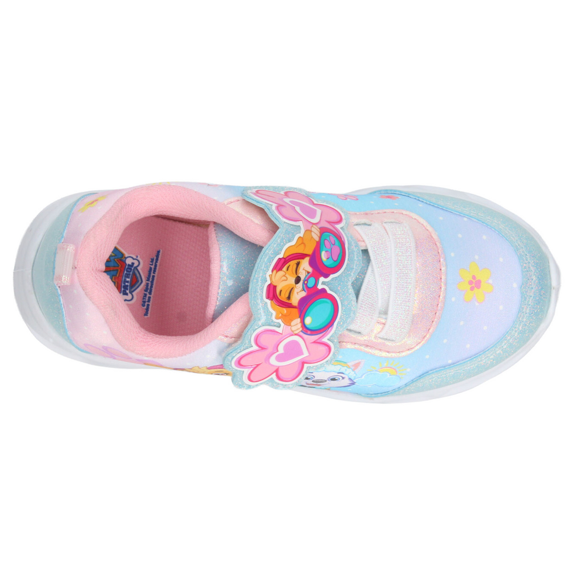 Tenis Nickelodeon Paw Patrol Niña Azul Casual Luz Led Infantil T15-18, foto 8 de 10