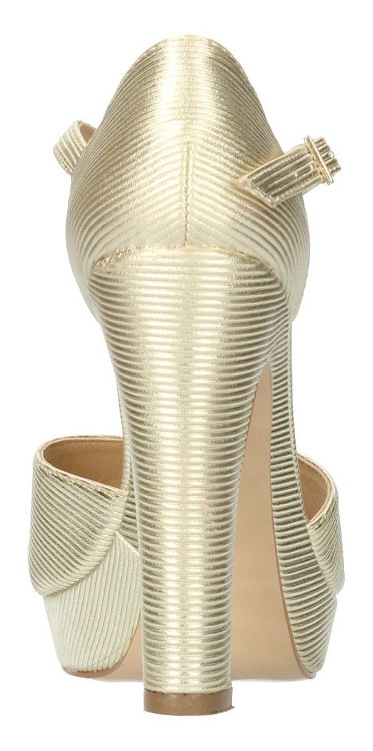 Zapatilla Manila Para Mujer 1600 Dorado [mla301], foto 6 de 6