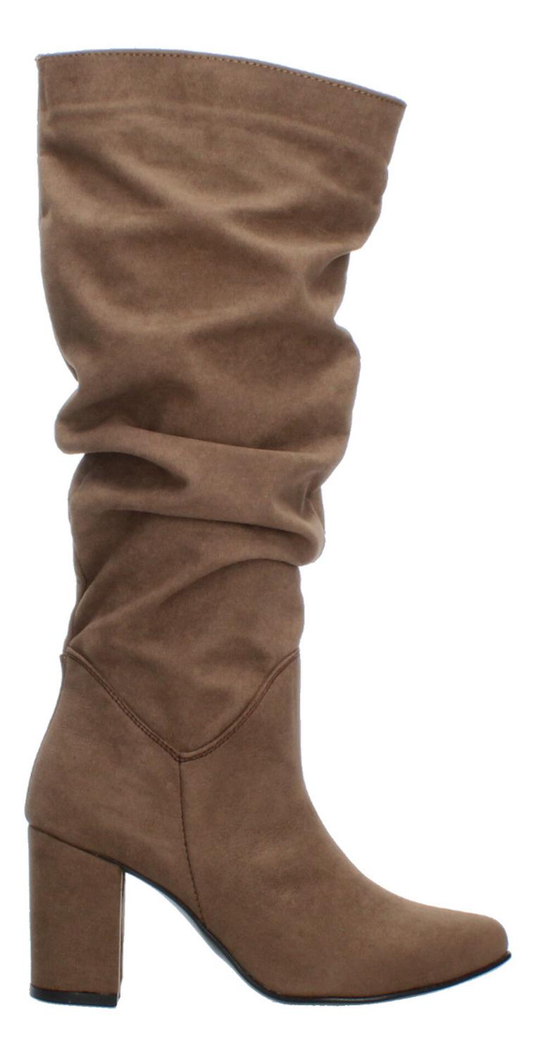 Bota Rojo Cereza Cafe Para Mujer [rce59], foto 5 de 10