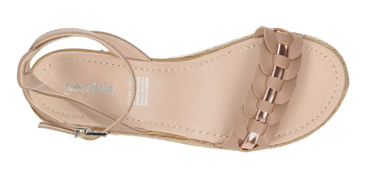 Sandalias Green Love Para Mujer 92041 Cafe [gre30], foto 8 de 10