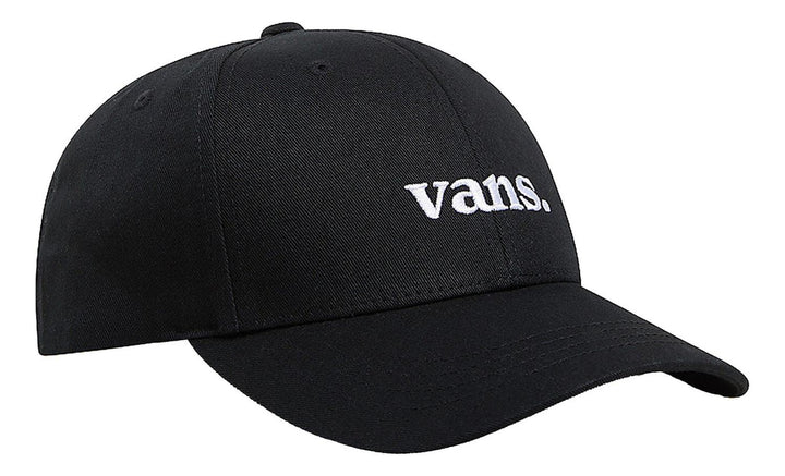 Gorra Vans Color Totalmente Negro Corte Strapback