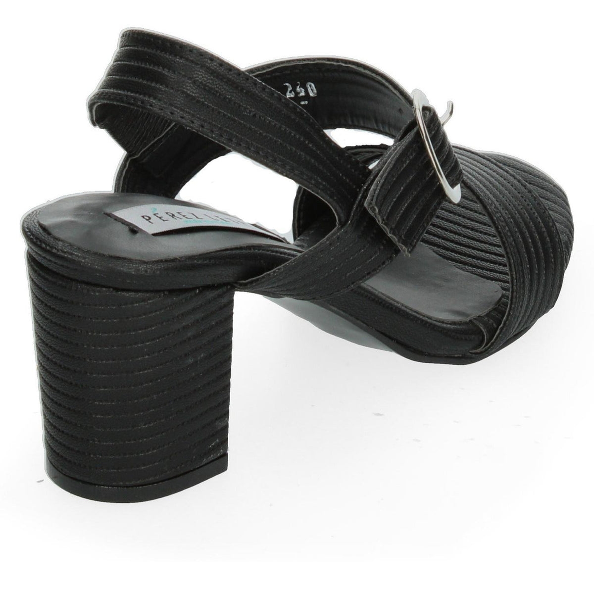 Sandalias Perez Lete Para Mujer 23002 Negro [plt271], foto 4 de 10