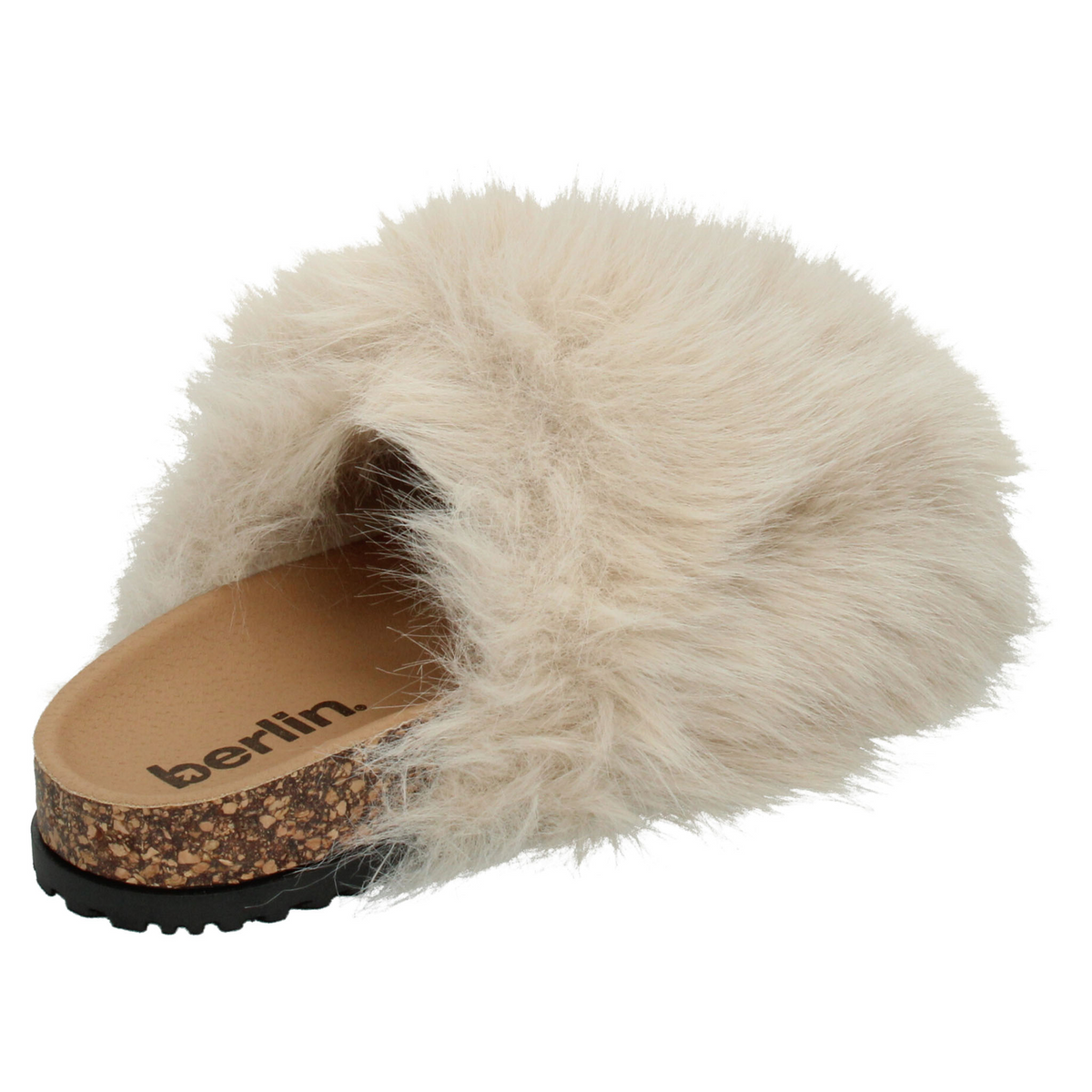 Zapato Berlin Dama Beige Casual Peluche Slip On Cómodo Mujer, foto 3 de 10