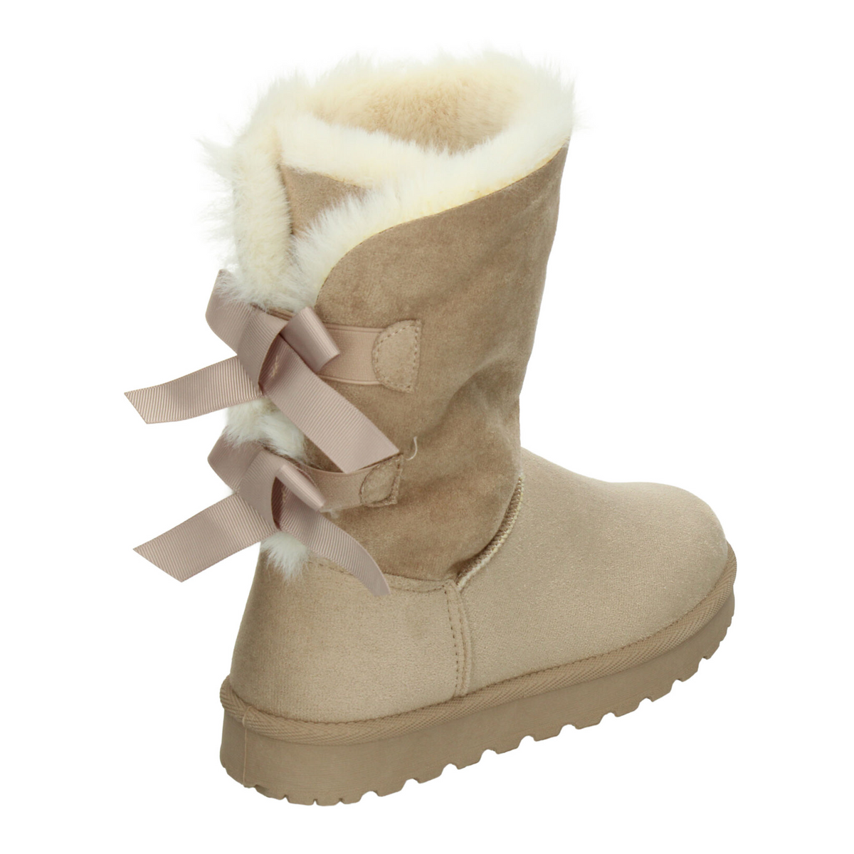 Bota Berlin Dama Beige Casual Peluche Cómodo Mujer, foto 3 de 10