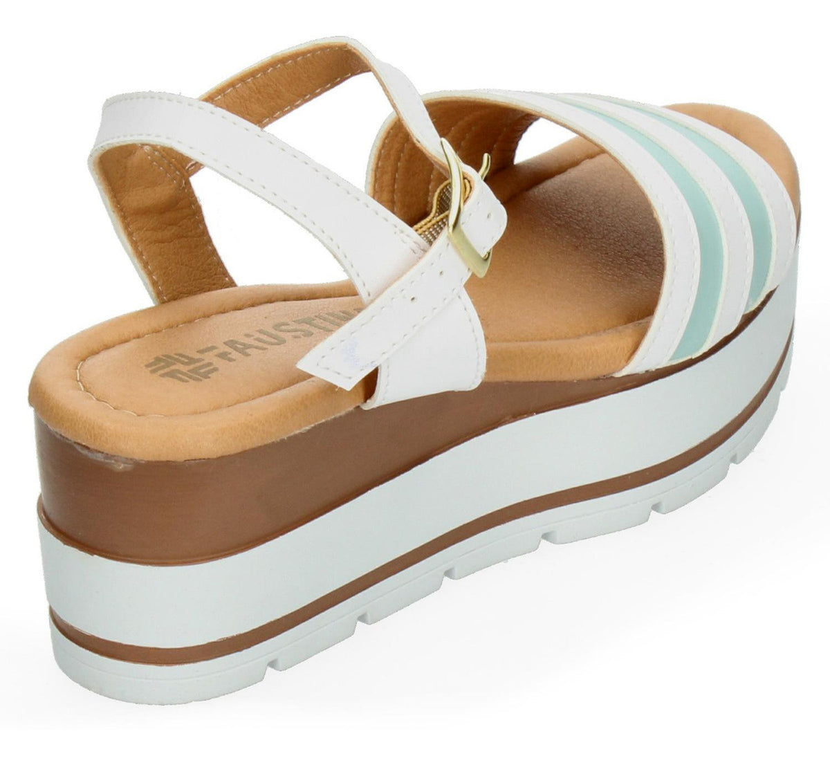 Sandalias Faustina Para Mujer 12003 Blanco [fau1], foto 4 de 10