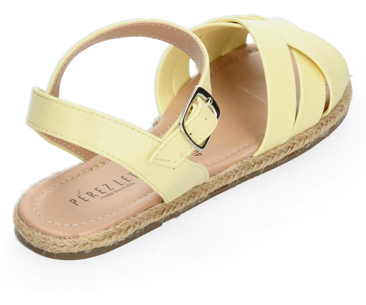 Sandalias Perez Lete Para Mujer 63176 Amarillo [plt254], foto 4 de 10