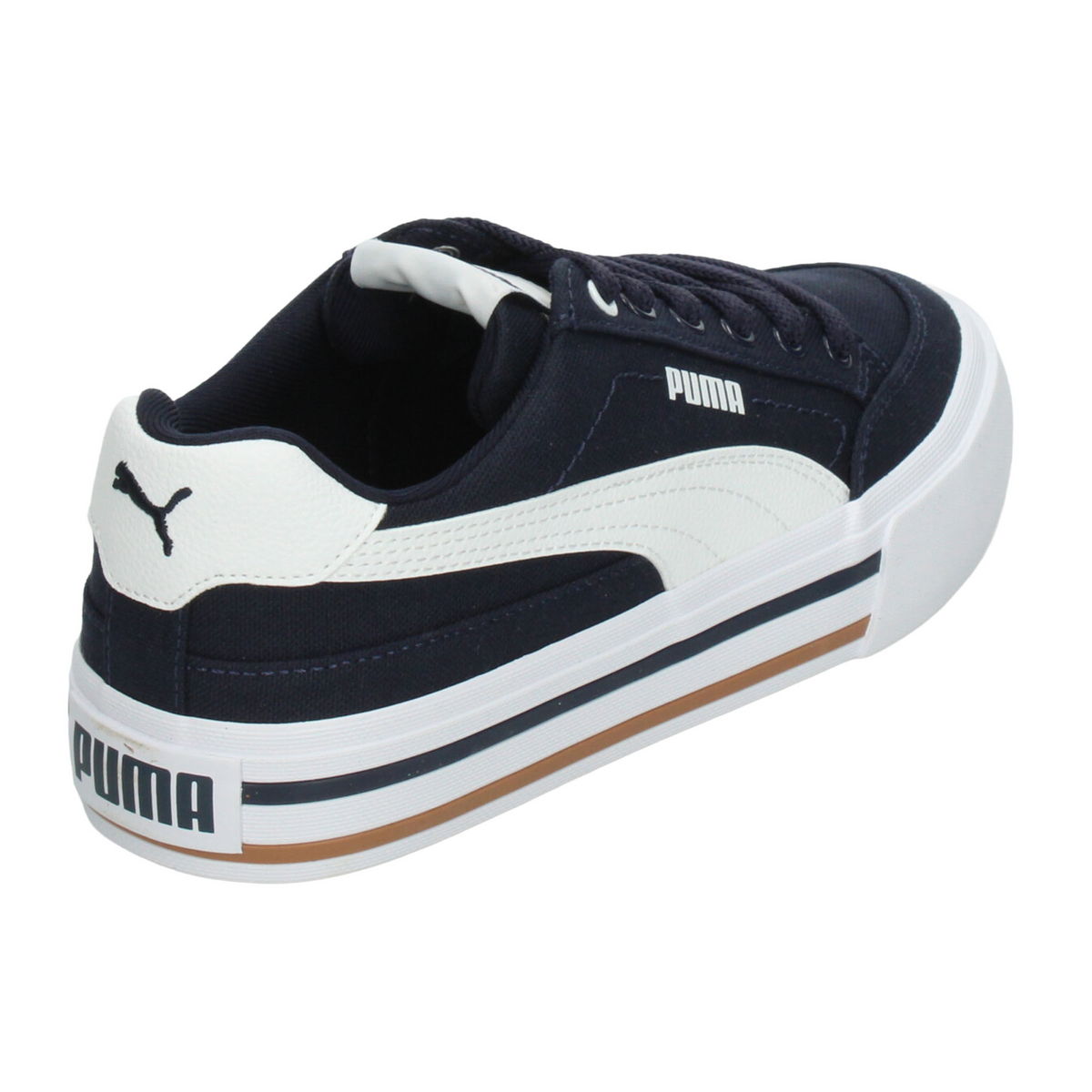 Tenis Puma Court Classic Vulc FS Dama Azul Marino Casual Mujer, foto 3 de 10