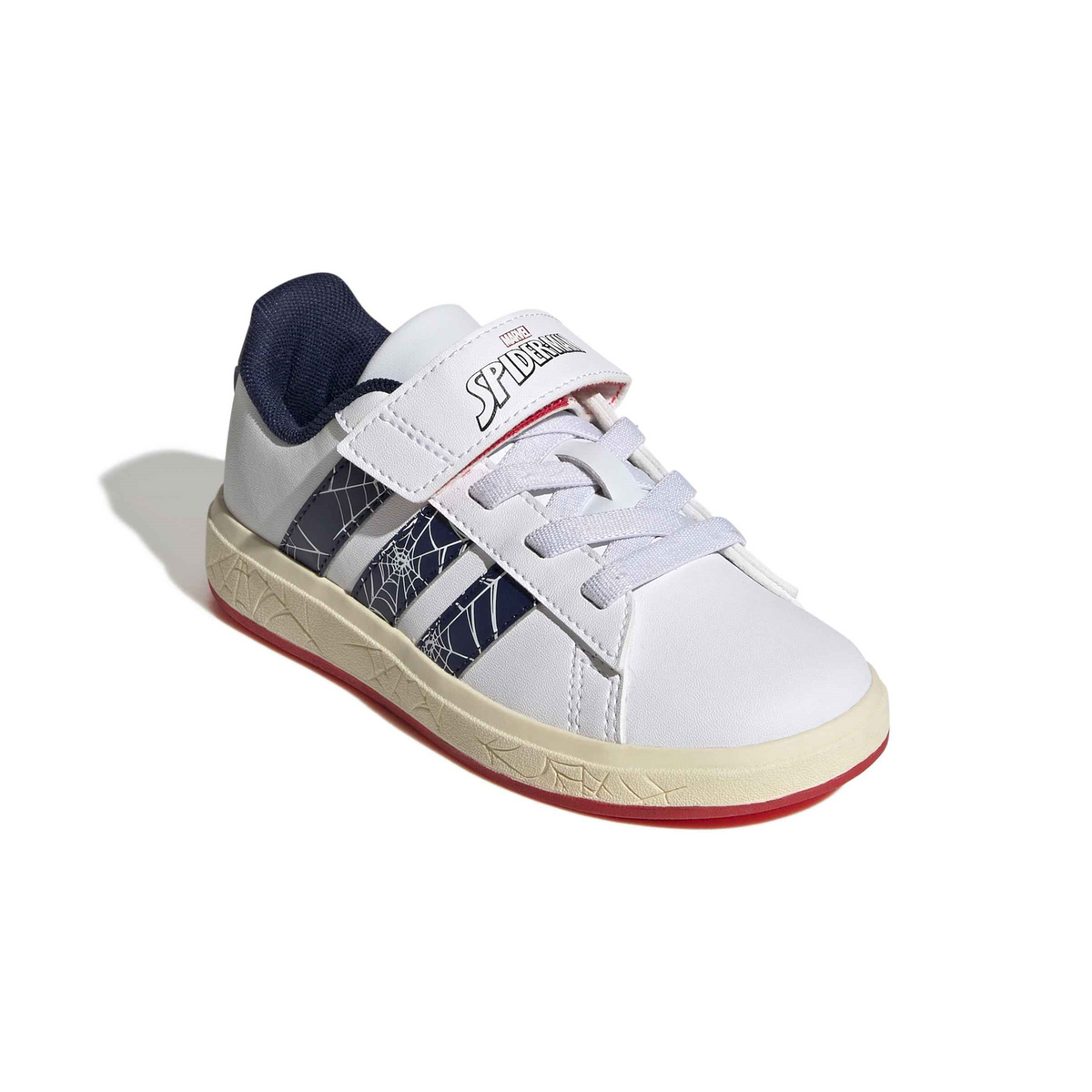 Tenis Adidas Grand Court Niño Blanco Spider-man Hombre Araña Infantil T17-22, foto 10 de 10