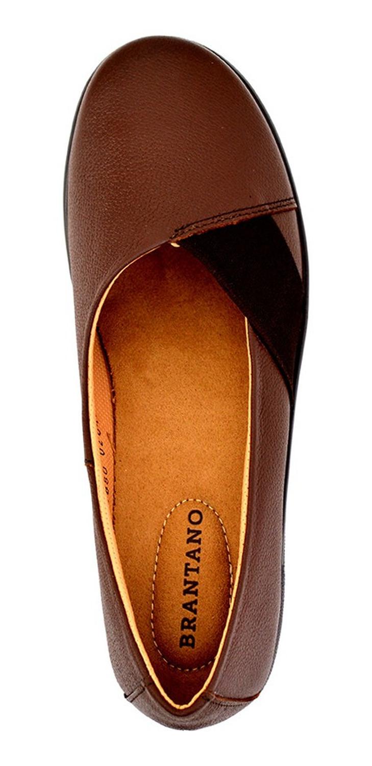 Zapato Confort Brantano Para Mujer Tb-1880 Cafe [btn11], foto 5 de 6