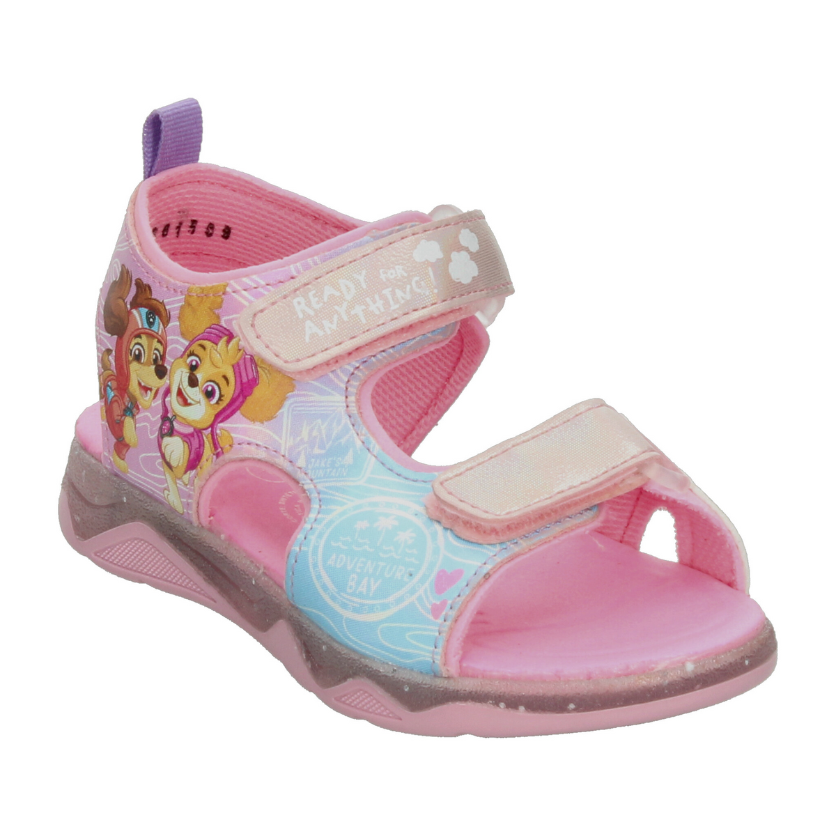 Sandalias Nickelodeon Paw Patrol Niña Rosa Casual Luz Led Infantil T15-18, foto 4 de 10