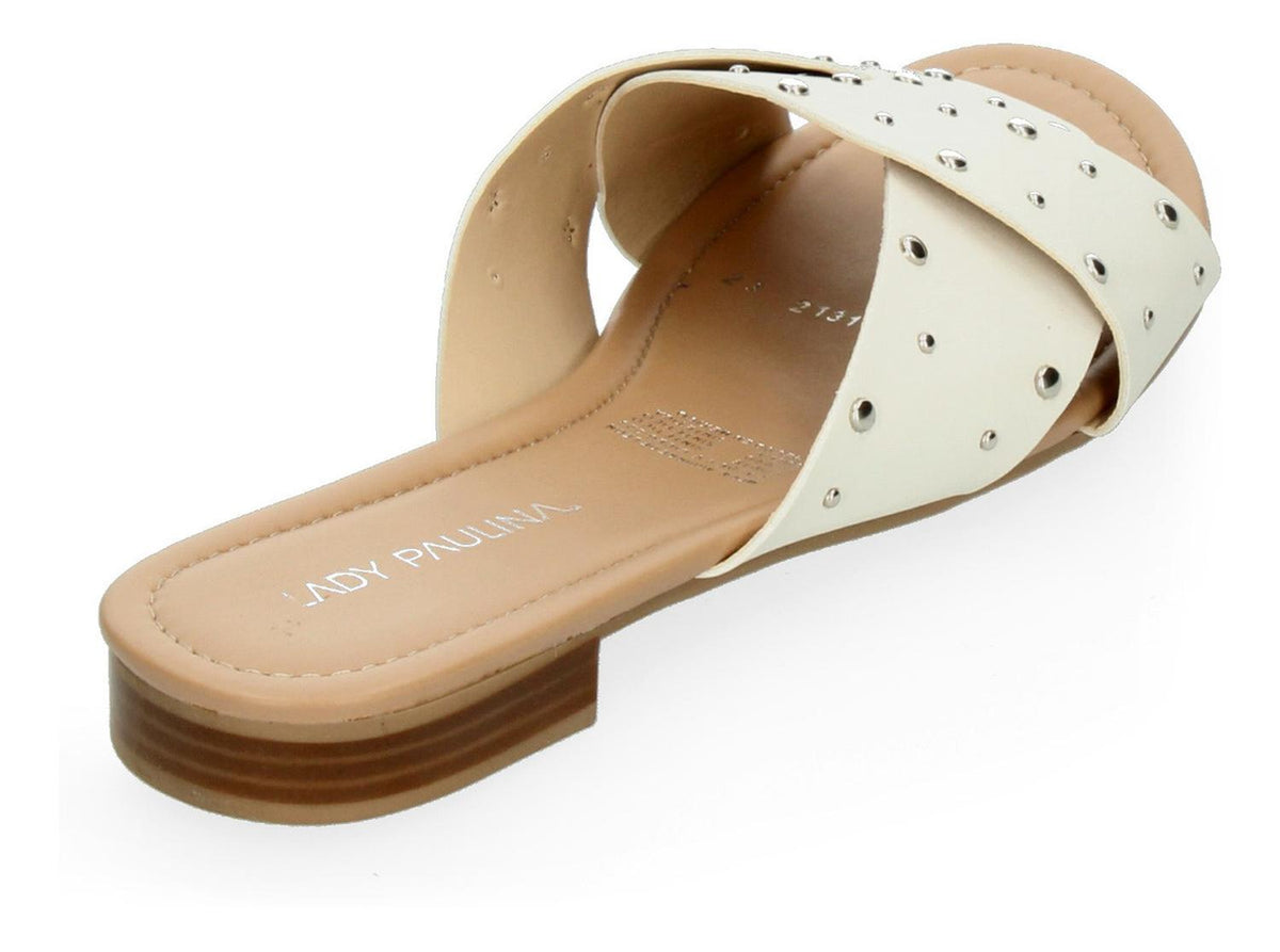 Sandalias Paulina Para Mujer 21316 Blanco [pau835], foto 4 de 10