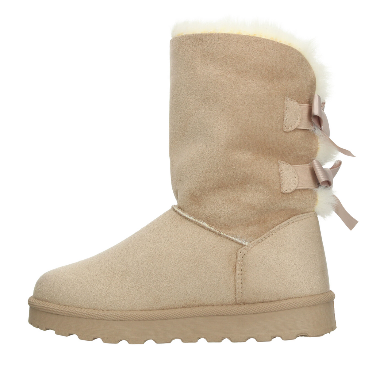 Bota Berlin Dama Beige Casual Peluche Cómodo Mujer, foto 5 de 10