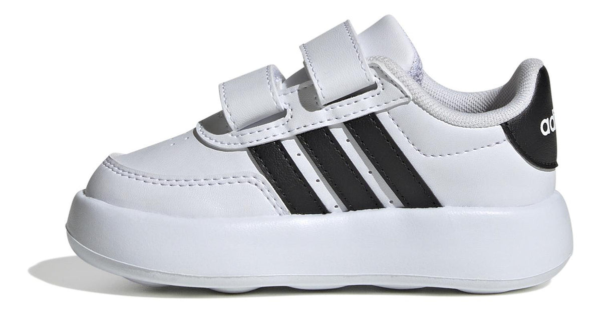 Tenis Niño Toddler adidas Breaknet 2.0 Blanco Negro Casual Cómodo Ligero Original Sneakers, foto 4 de 10