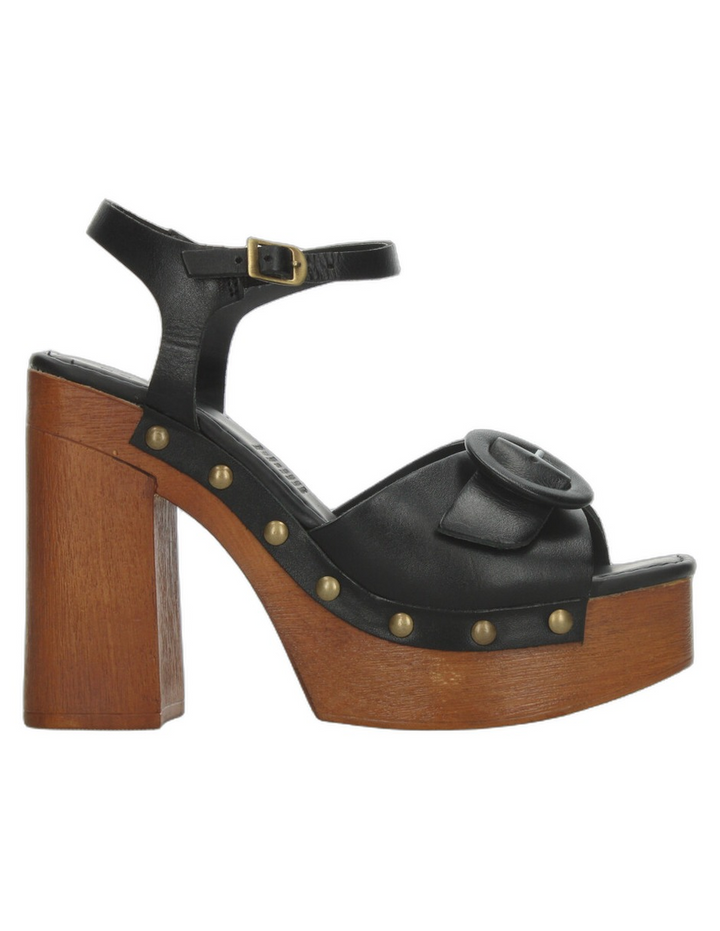 Sandalias Efe Dama Negro Casual Para Mujer