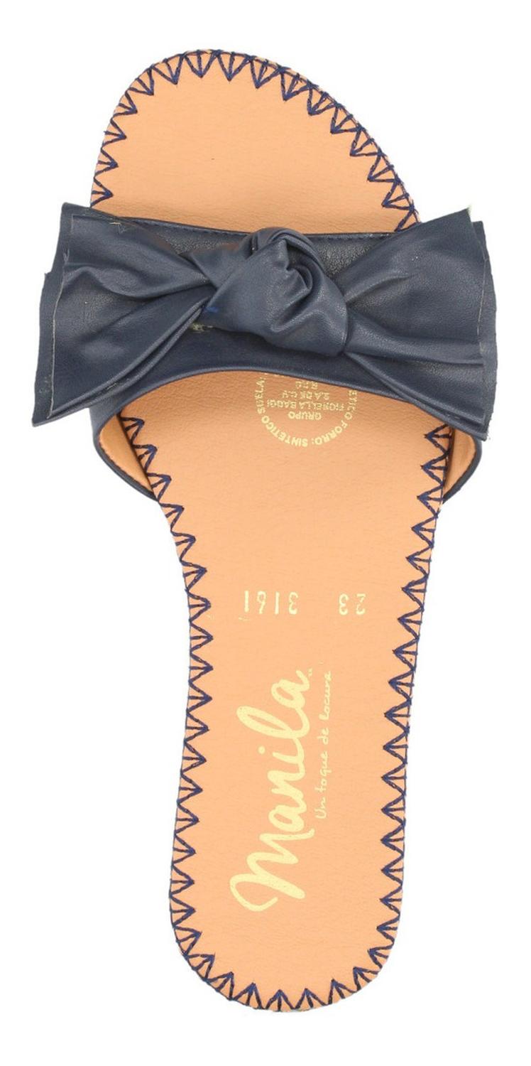 Sandalias Manila Para Mujer 3161 Azul [mla277], foto 8 de 10