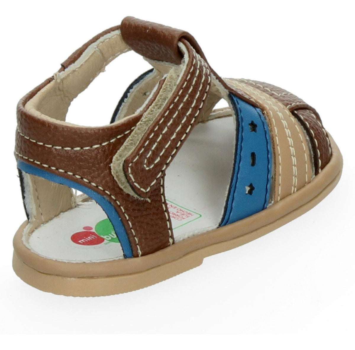 Sandalias Mini Burbujas Para Niño 12-241-s70 Cafe [mnb224], foto 4 de 10