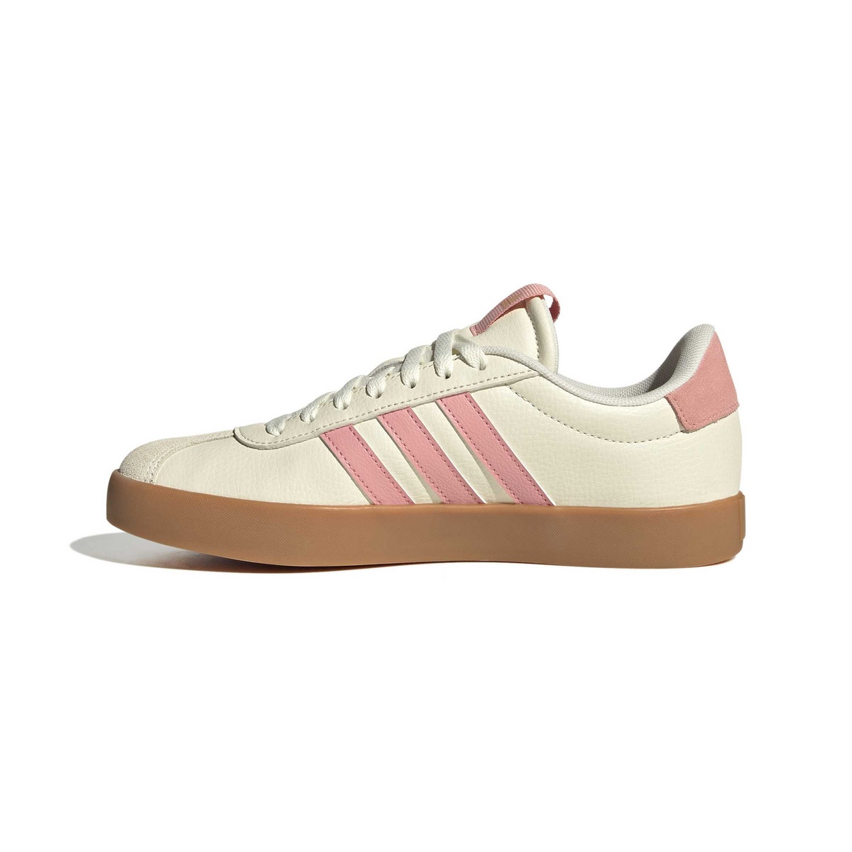 Tenis Adidas VL Court 3.0 Dama Off White Casual Cintas Mujer, foto 4 de 10