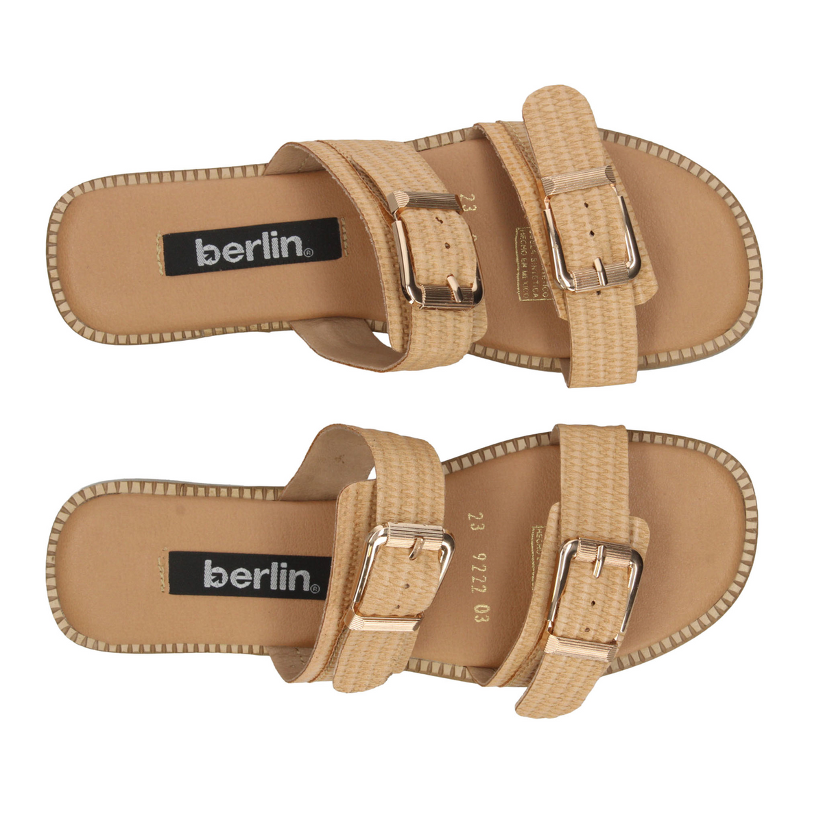 Sandalias Berlin Dama Beige Casual Para Mujer, foto 10 de 10