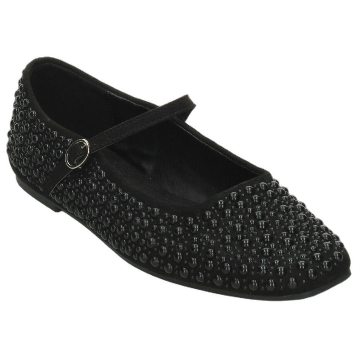 Flats Perugia Dama Negro Mary Jane Para Mujer, foto 4 de 10