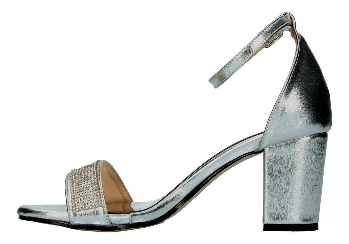 Sandalias Gonsa Para Mujer 6050 Plateado [gns120], foto 2 de 6
