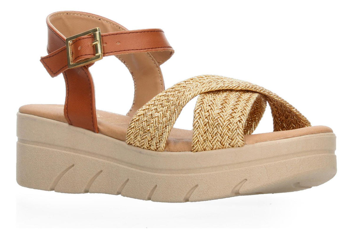 Sandalias Model´s Dorado Para Mujer [mds9], foto 2 de 10
