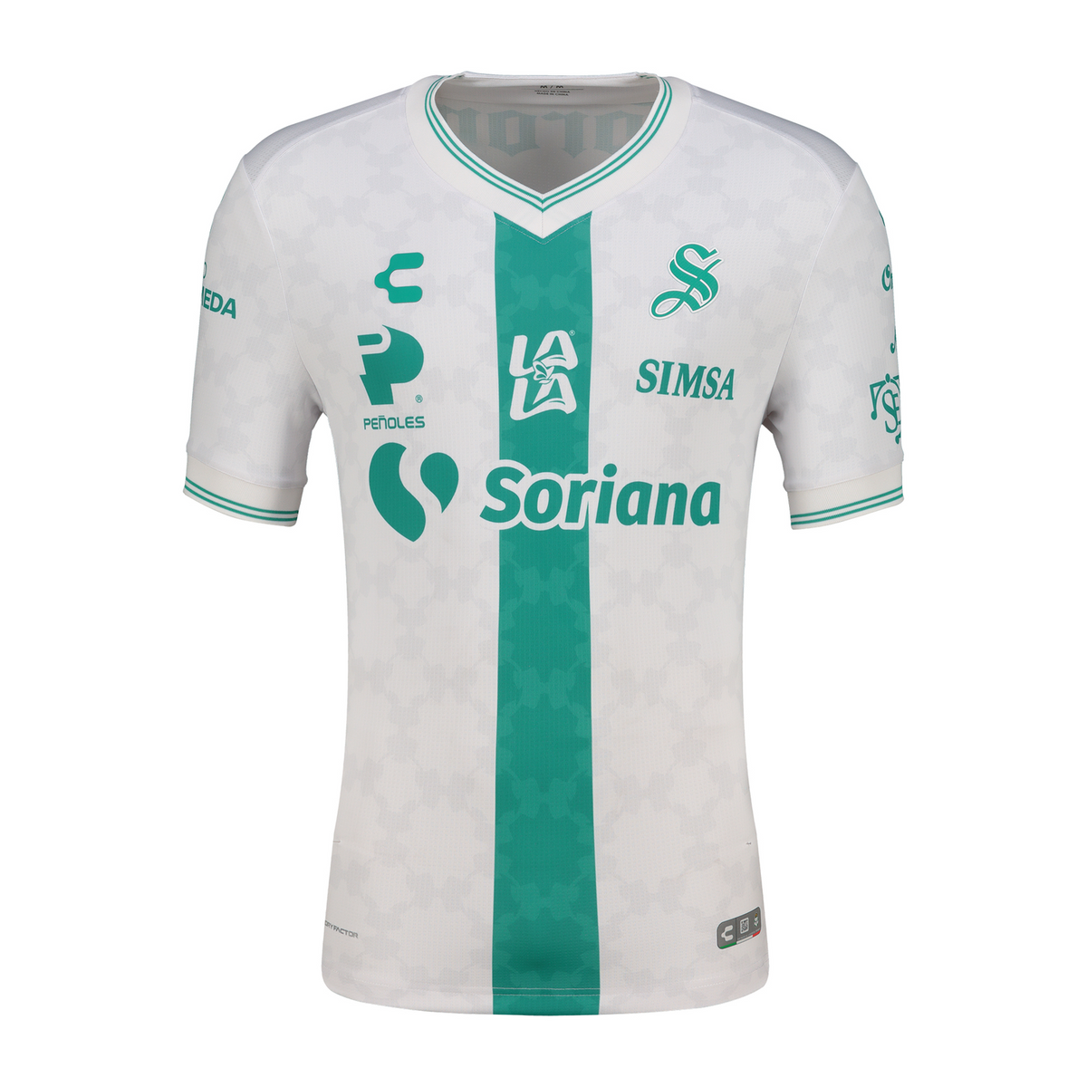 Jersey Santos Laguna Hombre Visitante Playera Charly 26/27, foto 8 de 10