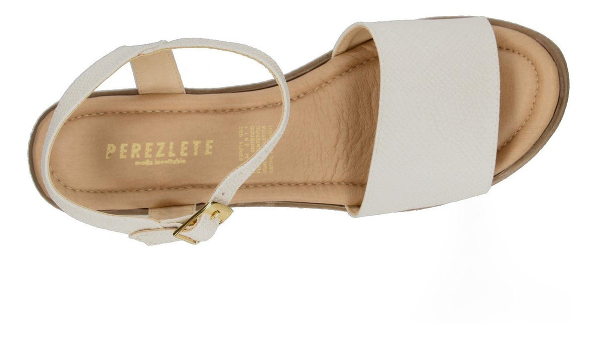 Sandalias Perez Lete Para Mujer 02284 Blanco [plt264], foto 8 de 10