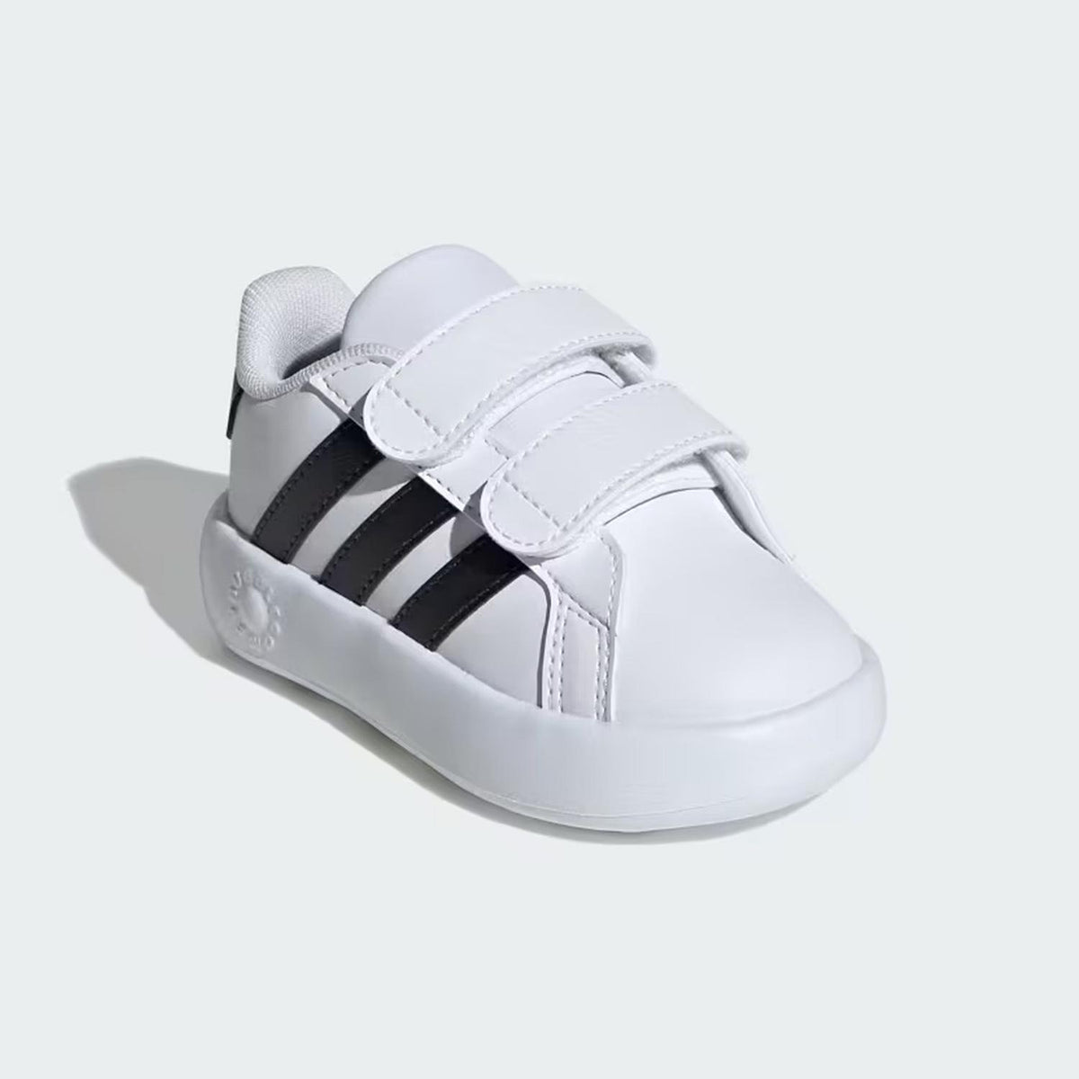 Tenis Blanco adidas Niño Toddler Grand Court 2.0 Sneakers Ligero Original Doble Velcro Ajustable, foto 2 de 10
