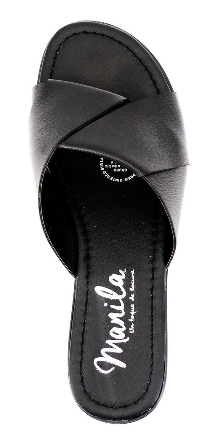 Sandalias Manila Para Mujer 9276 Negro [mla249], foto 5 de 6