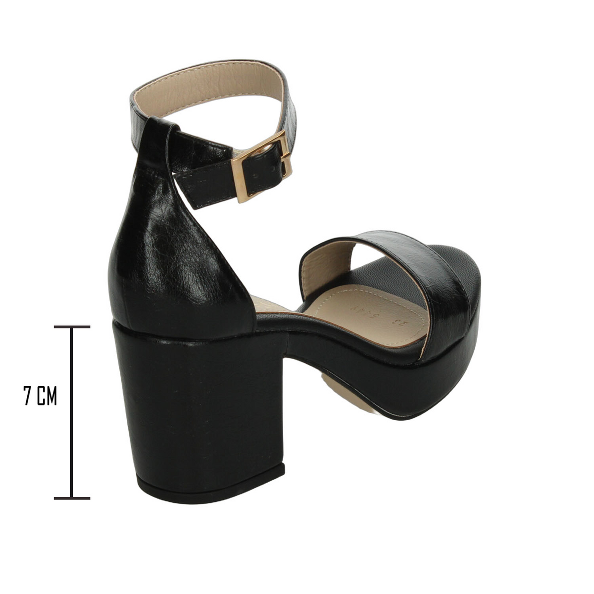 Sandalias Paulie Dama Negro Casual Para Mujer, foto 3 de 10