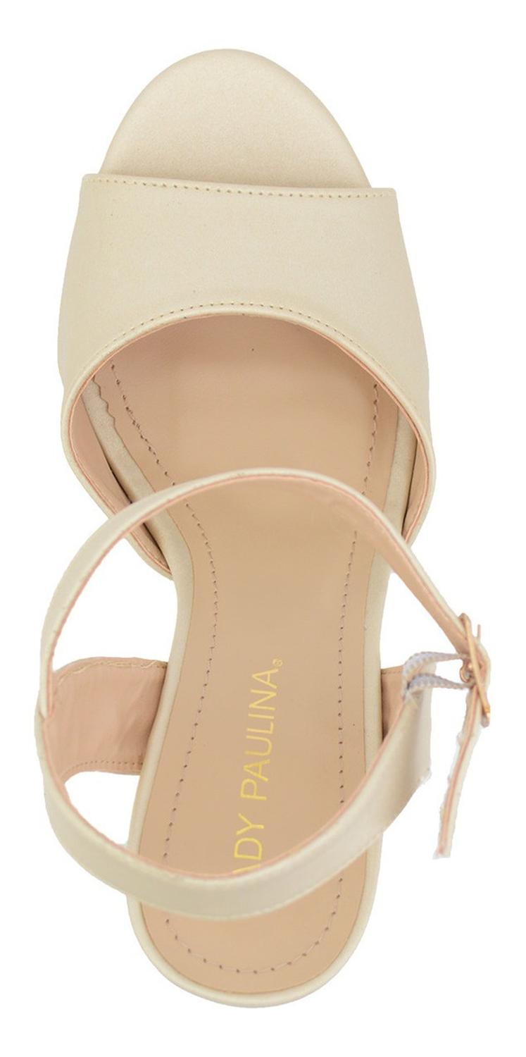 Zapatilla Paulina Para Mujer 98201 Beige [pau667], foto 5 de 6