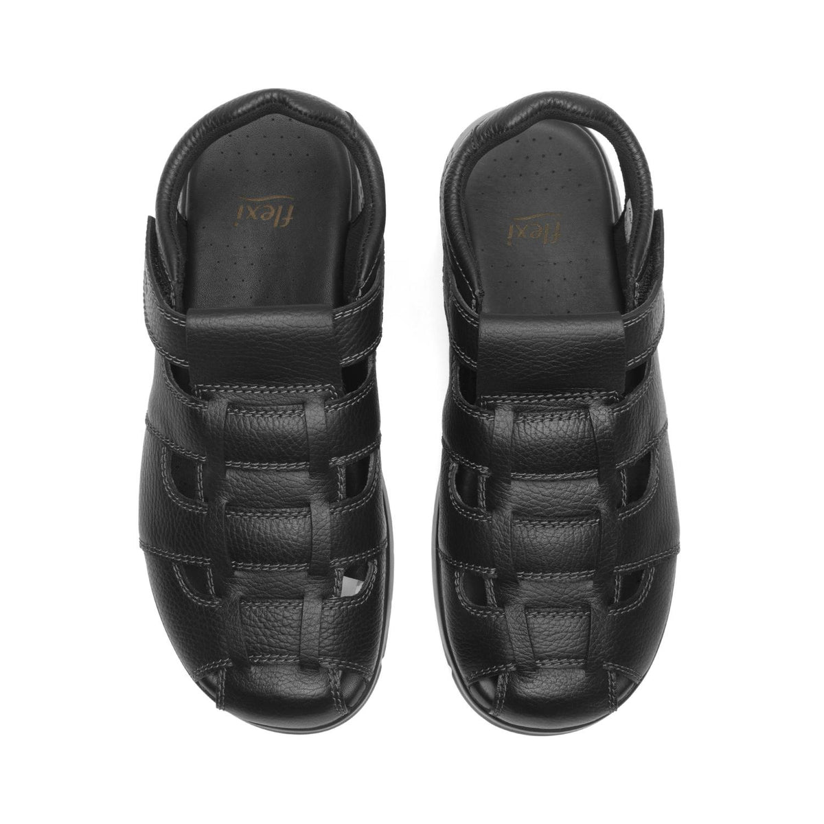 Sandalias Flexi Negro para Hombre [FFF3634], foto 8 de 10