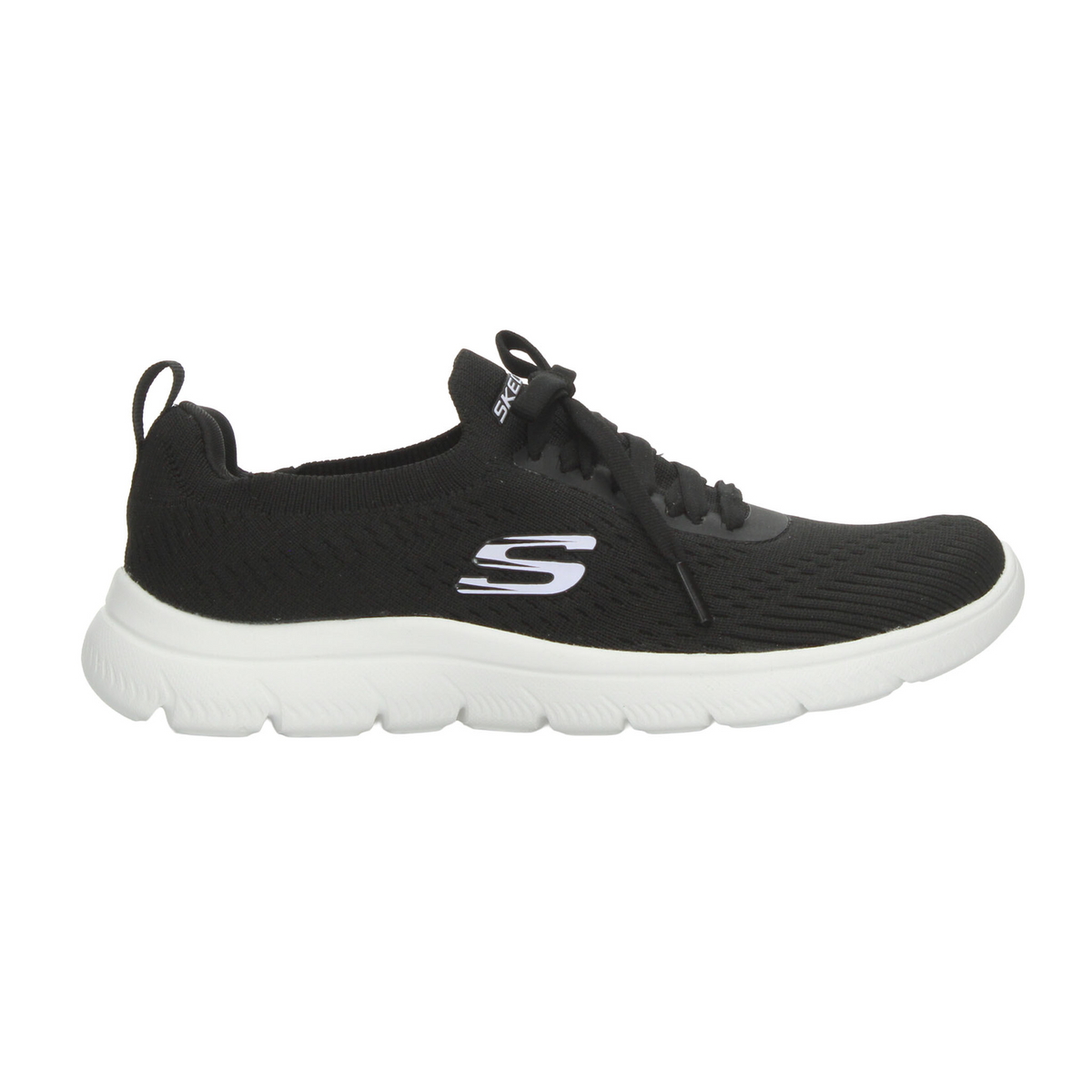 Tenis Skechers Dama Negro Deportivo Slip On Gimnasio Mujer, foto 1 de 10