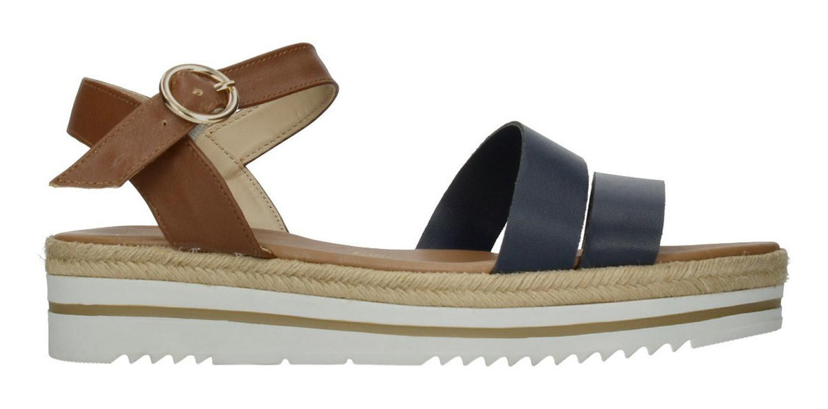 Sandalias Paulina Para Mujer 98012 Azul Marino [pau730], foto 1 de 6