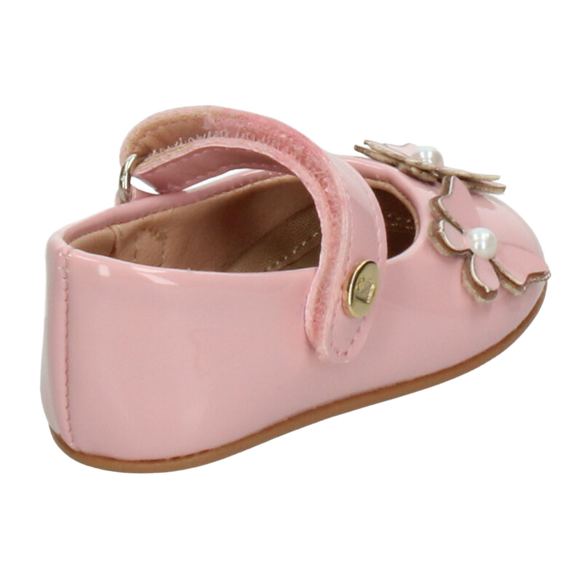 Flat Coqueta Niña Rosa Casual Cinta Adhesiva Infantil T10-12, foto 3 de 10